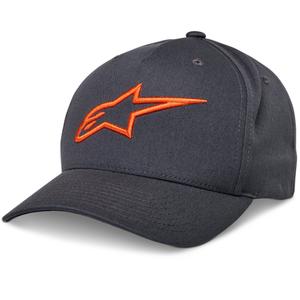 Šiltovka Alpinestars Ageless Snapback šedo-oranžová