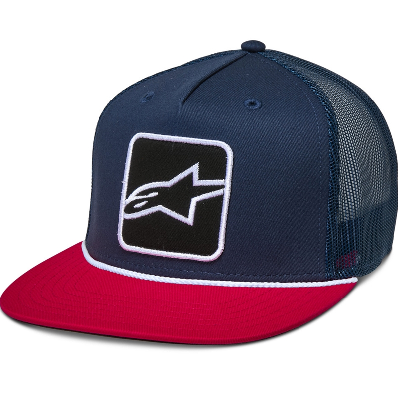 Šiltovka Alpinestars Control modro-modro-červená