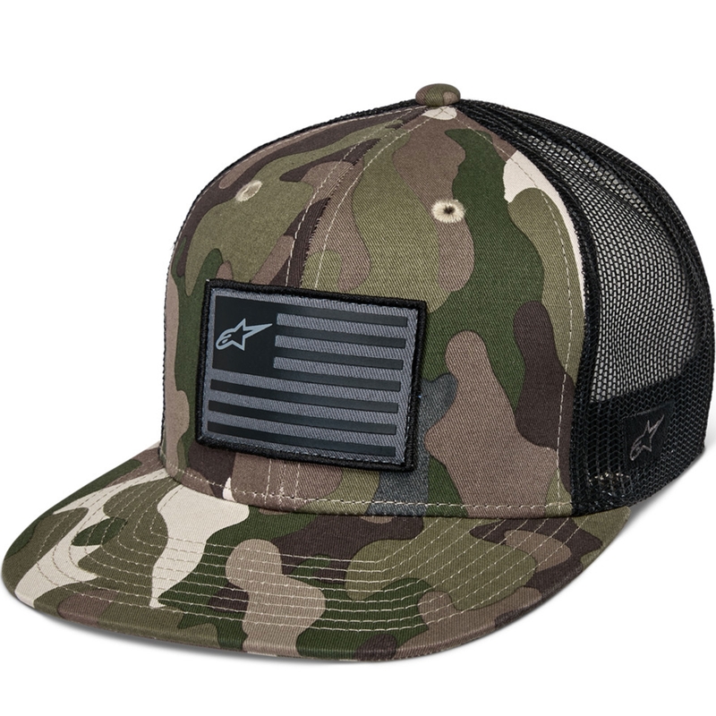 Šiltovka Alpinestars Corp zelená camo-čierna