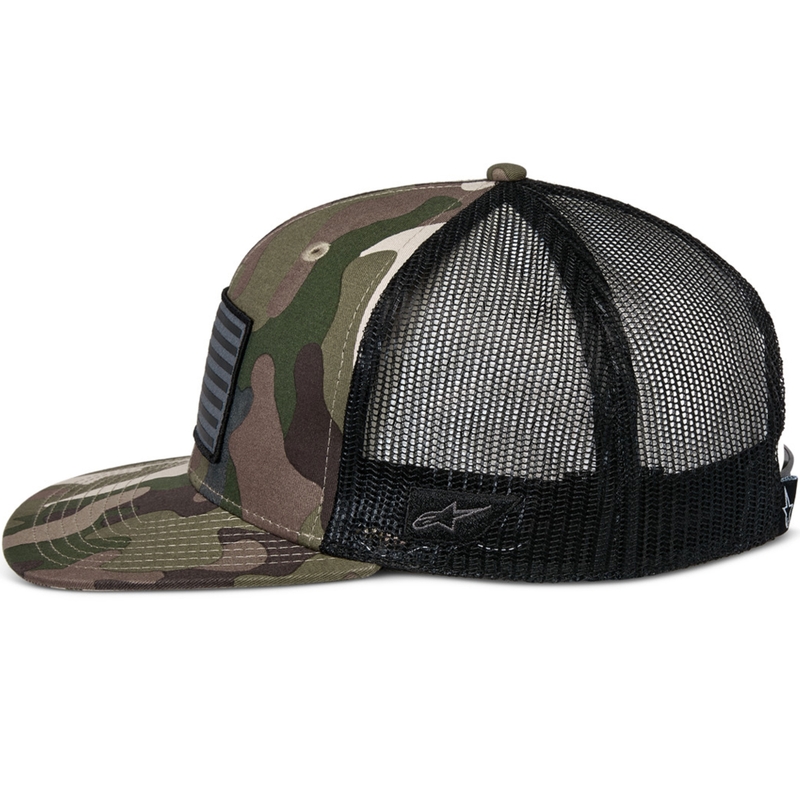 Šiltovka Alpinestars Corp zelená camo-čierna
