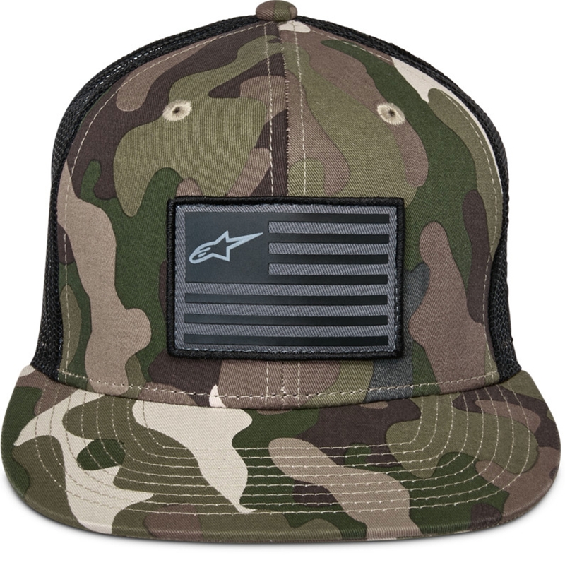Šiltovka Alpinestars Corp zelená camo-čierna