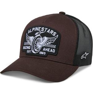 Šiltovka Alpinestars Heritage Patch hnedo-čierna