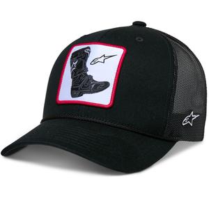 Šiltovka Alpinestars Booted čierno-čierna