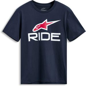Tričko Alpinestars Ride 4.0 CSF modro-bielo-červené