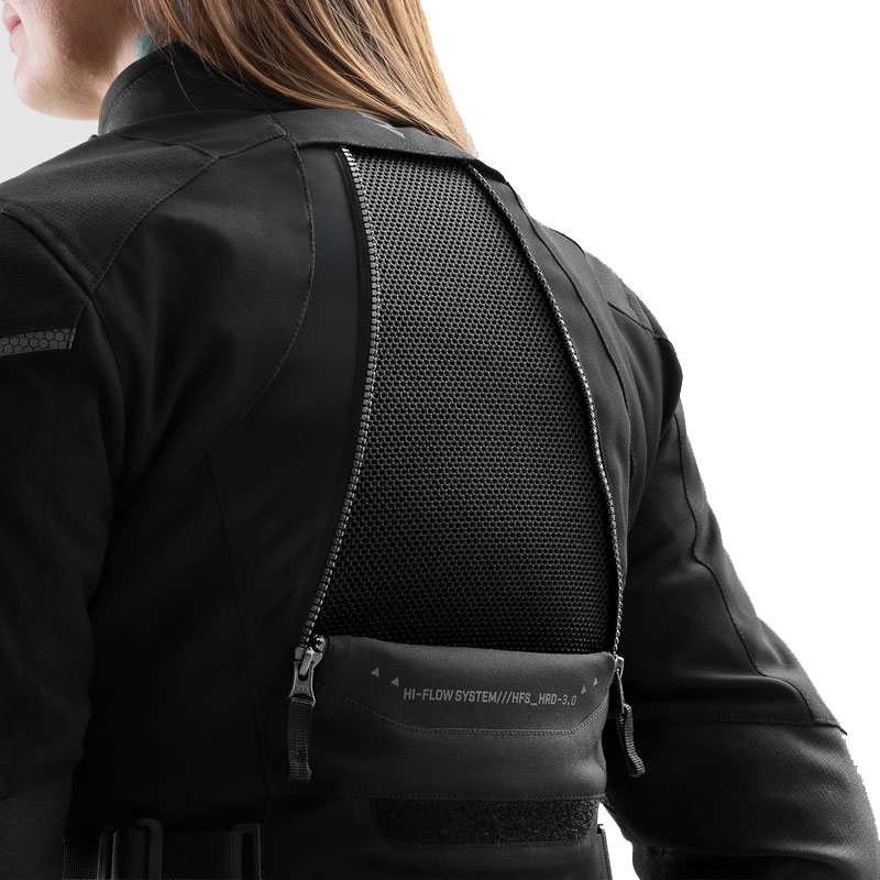Dámska bunda na motorku Rebelhorn Hardy 3.0 čierna