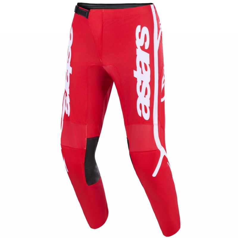 Motokrosové nohavice Alpinestars Fluid Apex červeno-biele
