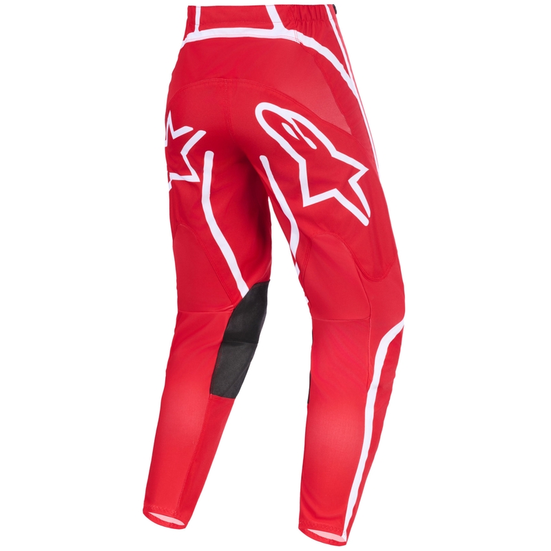 Motokrosové nohavice Alpinestars Fluid Apex červeno-biele