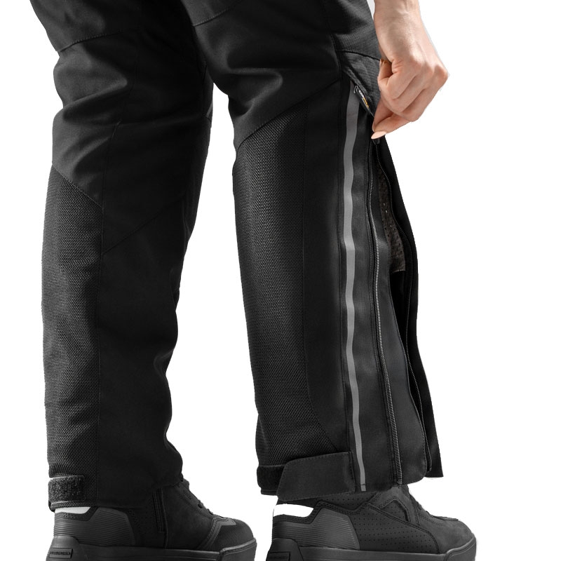 Dámske nohavice na motorku Rebelhorn Hiflow V čiernej