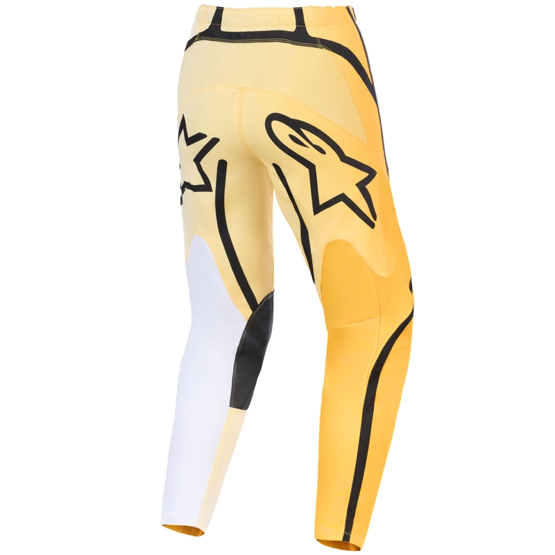 Motokrosové nohavice Alpinestars Fluid Apex žlto-čierne