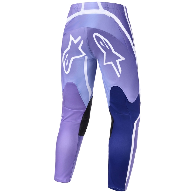 Dámske motokrosové nohavice Alpinestars Stella Fluid Apex fialovo-biele