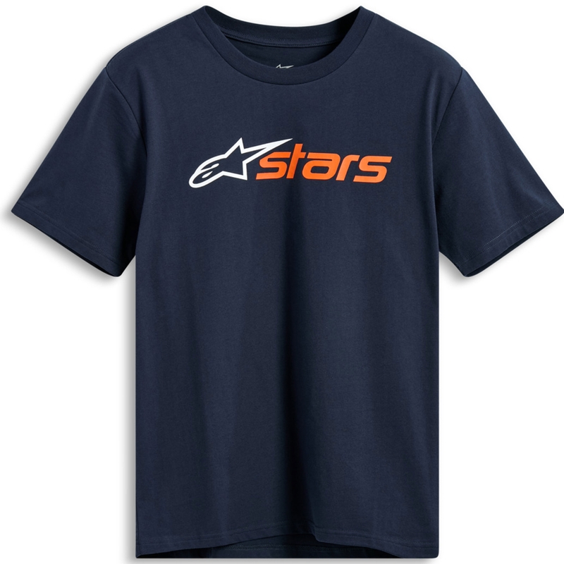 Tričko Alpinestars Blaze 2.0 CSF modro-bielo-oranžové