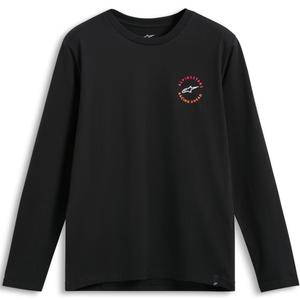 Tričko s dlhým rukávom Alpinestars True CSF čierne