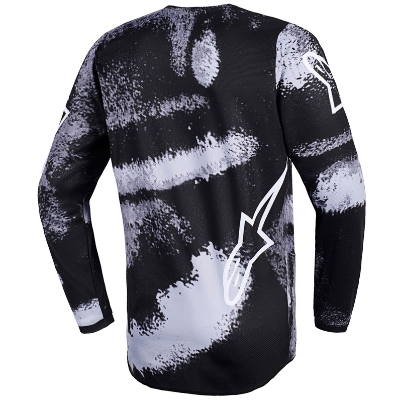 Detský motokrosový dres Alpinestars Fluid Lahnd stupňa šedo-camo