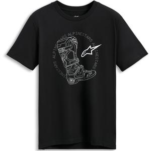 Tričko Alpinestars Tech Boot CSF čierne