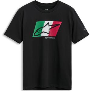 Tričko Alpinestars Global CSF čierno-zeleno-bielo-červené