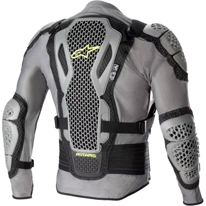 Chránič tela Alpinestars Bionic Action 2 čierno-sivo-fluorescenčno žltý