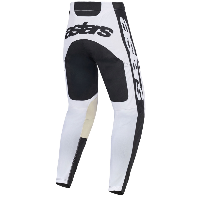 Motokrosové nohavice Alpinestars Racer Riway bielo-čierne