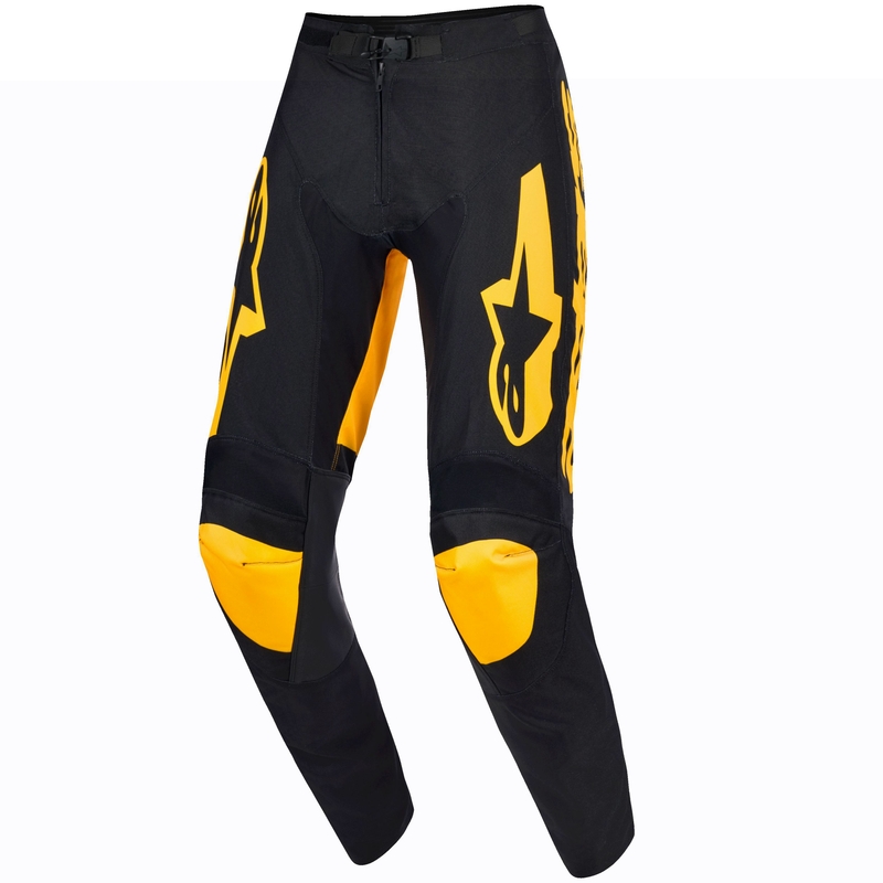 Motokrosové nohavice Alpinestars Racer Riway žlto-čierne
