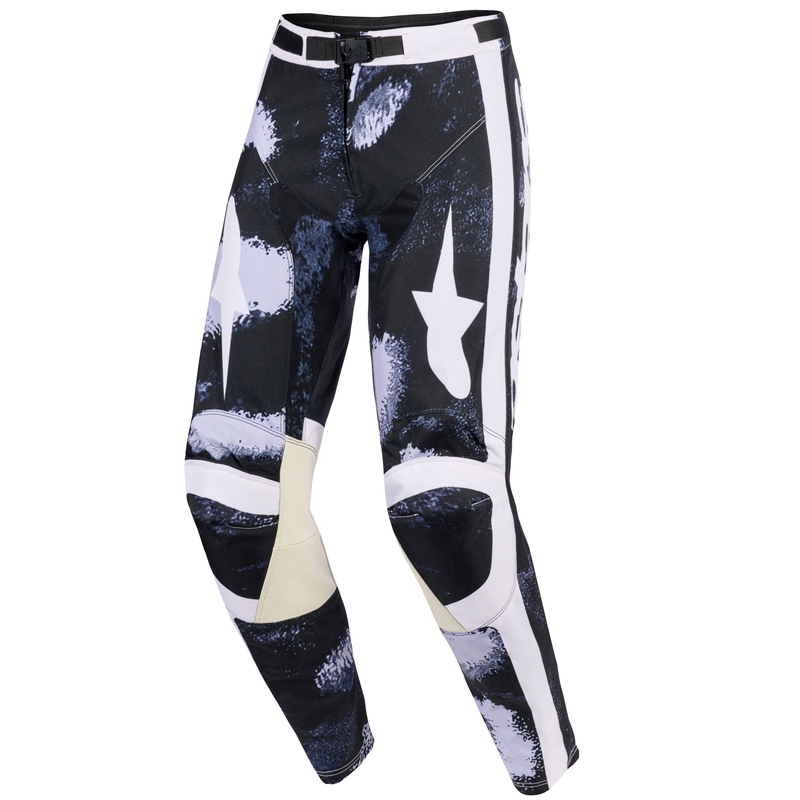 Motokrosové nohavice Alpinestars Racer Lahnd stupňa šedo-camo