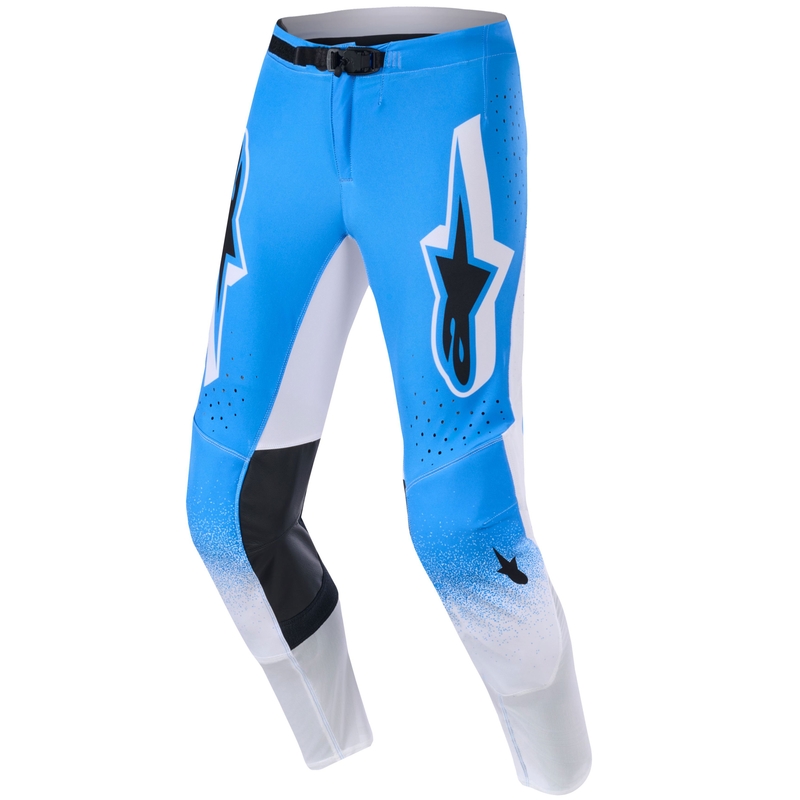 Motokrosové nohavice Alpinestars Supertech Scenz modro-biele