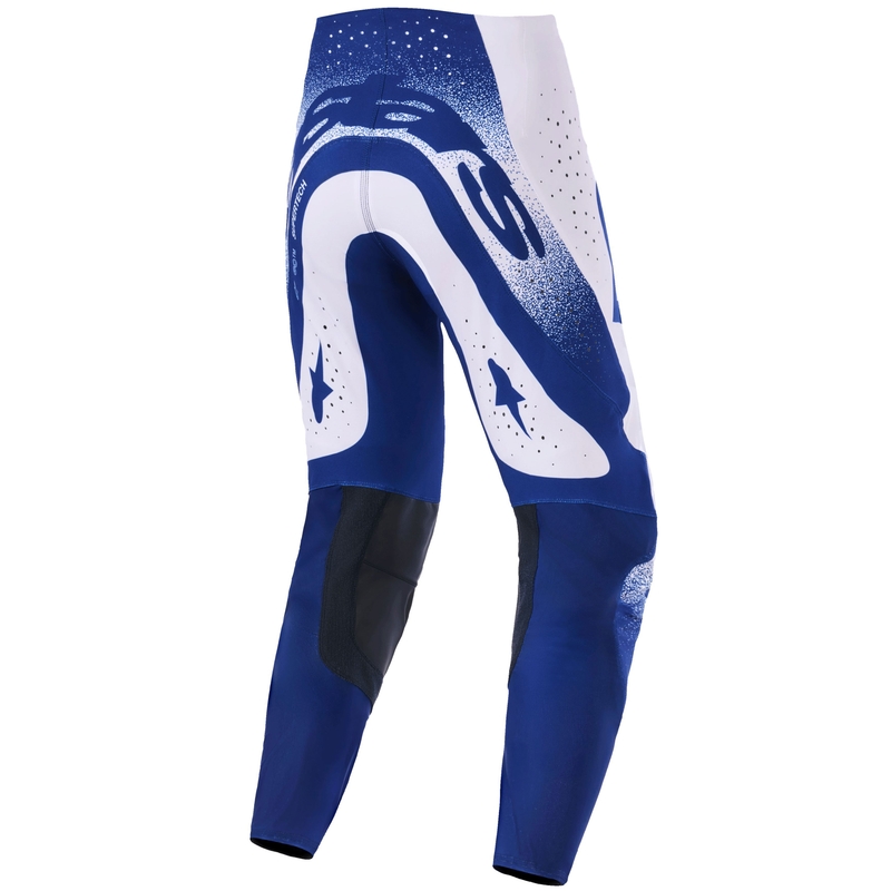 Motokrosové nohavice Alpinestars Supertech Scenz svetlo šedo-tmavo modré