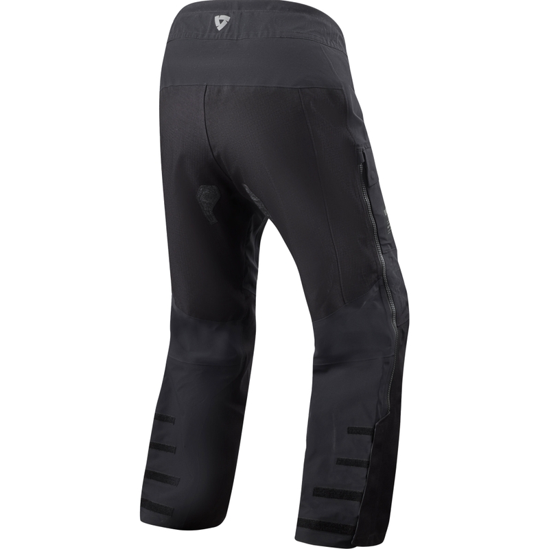 Skrátené nohavice na motorku Revit Component 3 H2O čierne