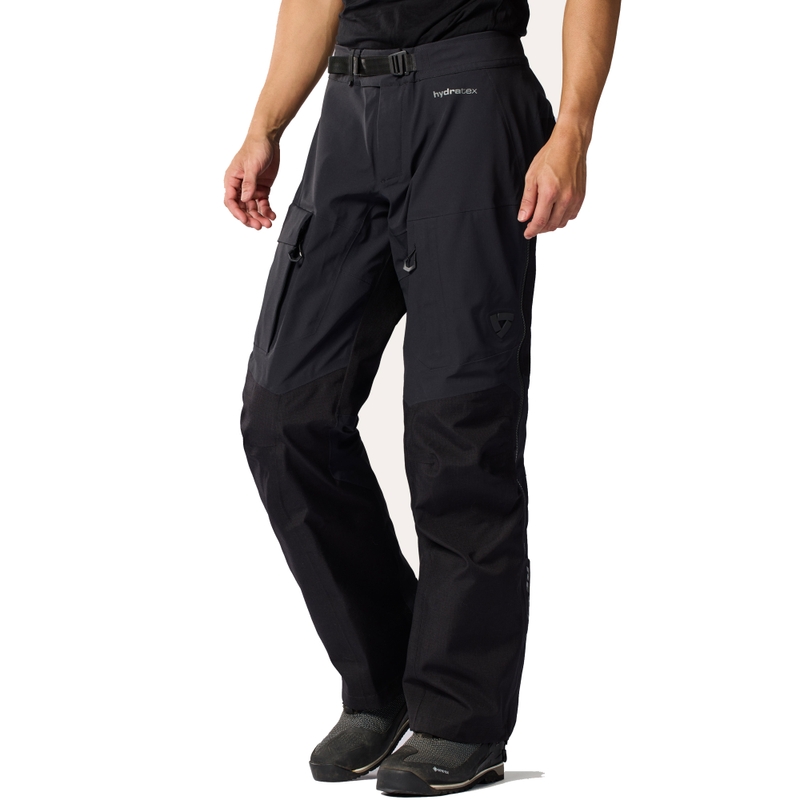 Skrátené nohavice na motorku Revit Component 3 H2O čierne