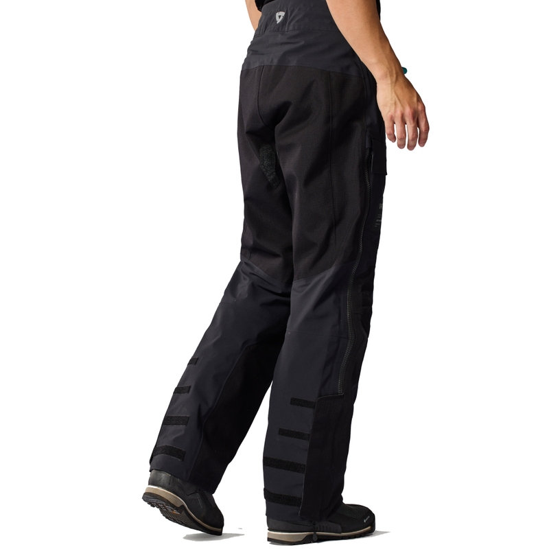 Skrátené nohavice na motorku Revit Component 3 H2O čierne