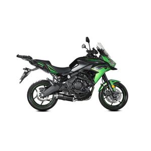 Výfuk kompletný 2x1 STORM OVAL K.059.LX1B čierna