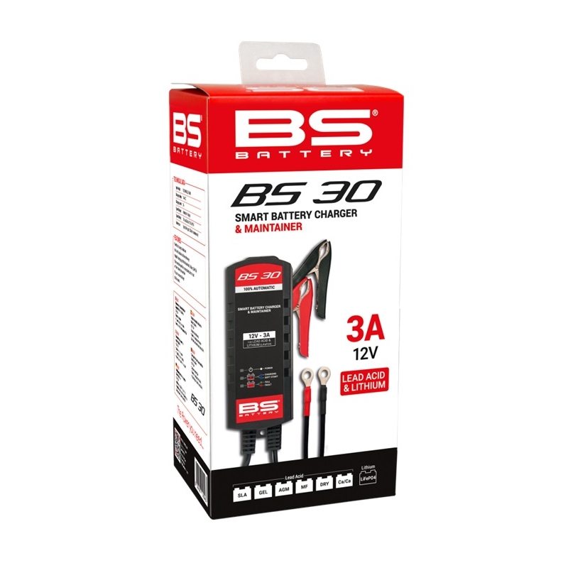 Nabíjačka akumulátorov BS-BATTERY SMART (vhodné aj pre lítium) 12V 3A