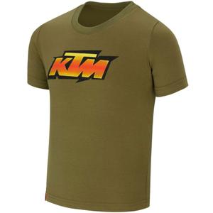 Detské tričko KTM Kids Racing Tee khaki