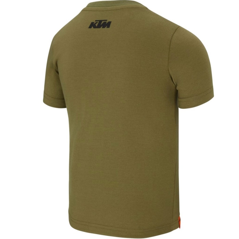 Detské tričko KTM Kids Racing Tee khaki