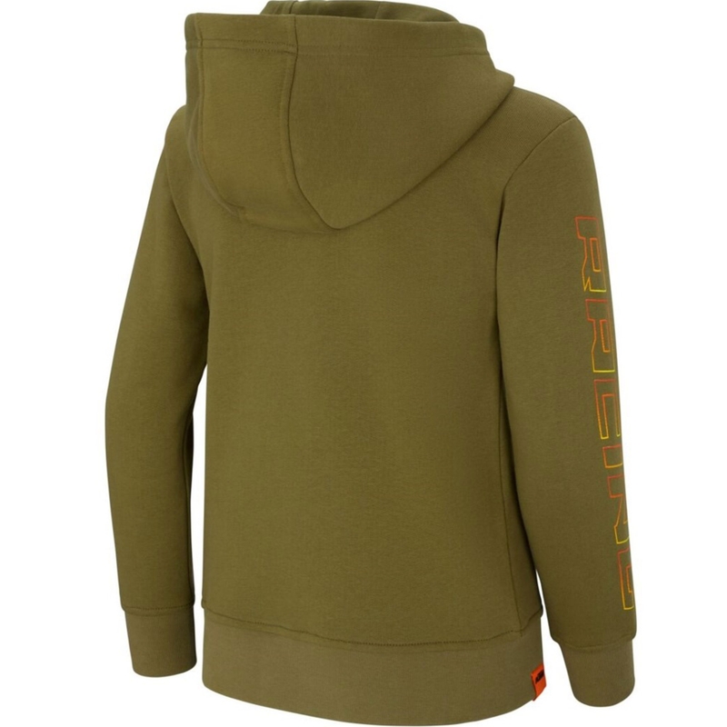 Detská mikina KTM Kids Racing Hoodie khaki