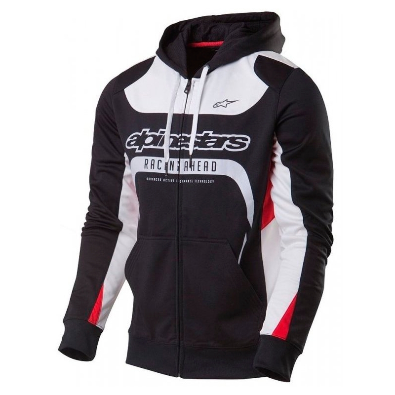 Mikina Alpinestars Session Fleece čierno-biela