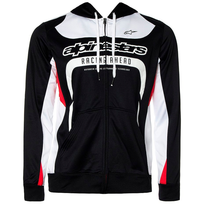 Mikina Alpinestars Session Fleece čierno-biela