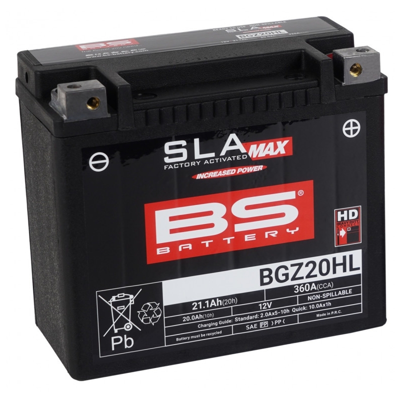 V továrni aktivovaný akumulátor BS-BATTERY SLA MAX aktivovaná batéria