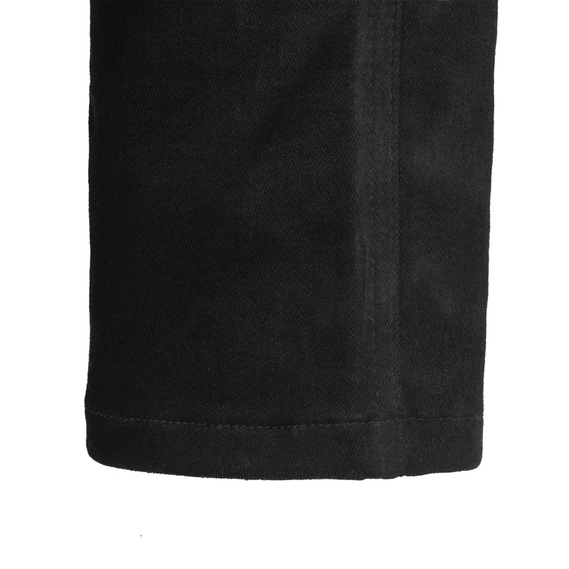 Dámske džínsy na motorku OXFORD ORIGINAL APPROVED SUPER STRETCH JEANS AA SLIM FIT čierne