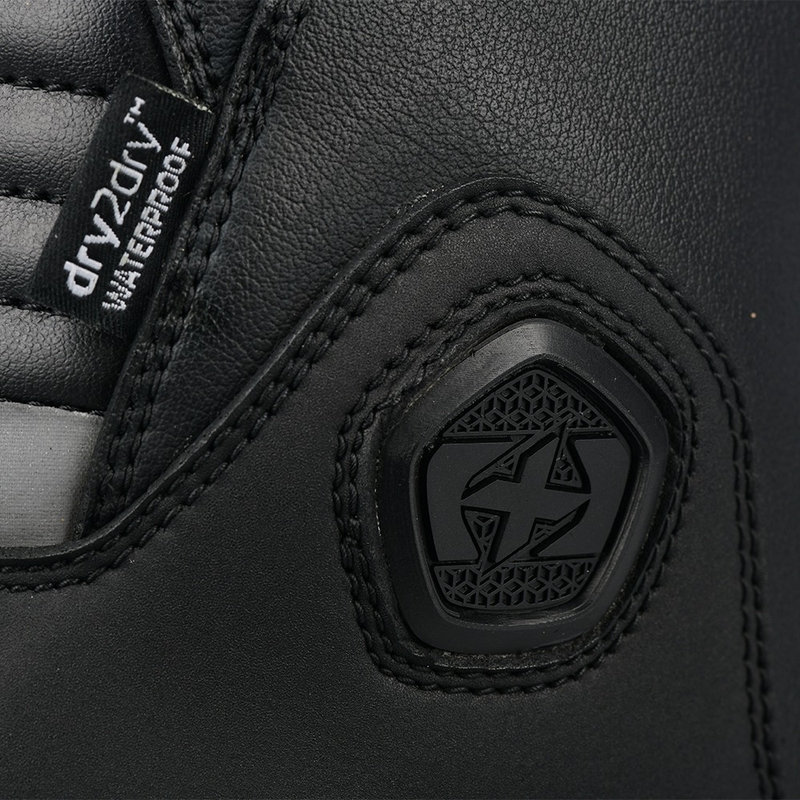 Topánky na motorku Oxford Tracker 2.0 Dry2Dry™ čierne