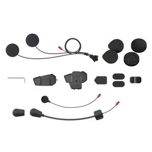 Držiak na prilbu s príslušenstvom pre headset Sena Spider ST1