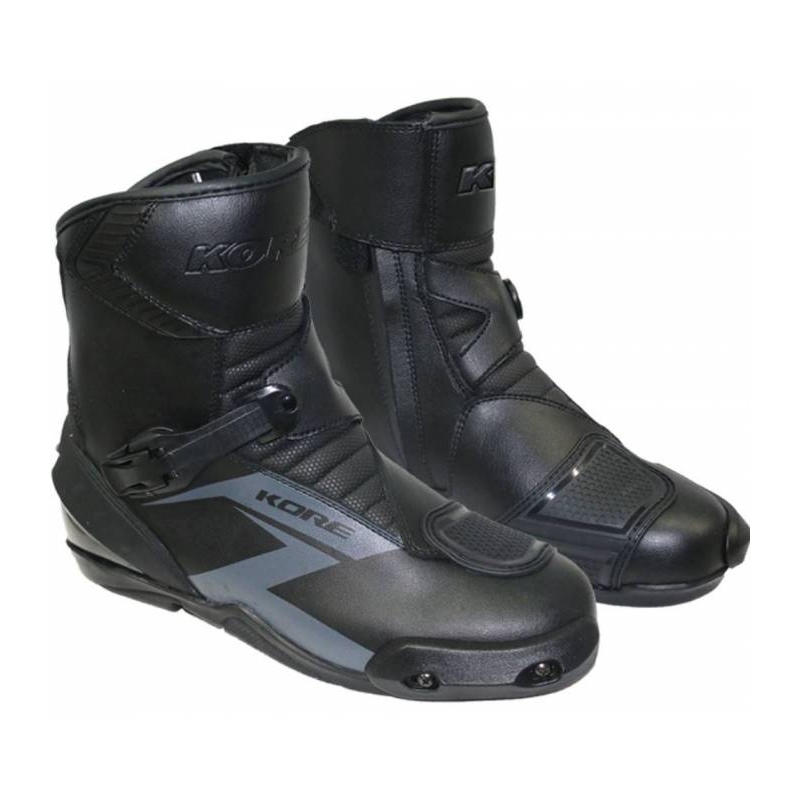 Nízke čižmy na motocykel Kore Semi Sport Short 2.0 čierno-šedé