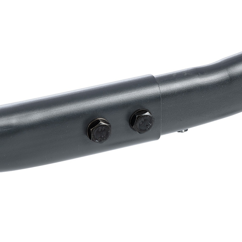 Zadný stojan na motocykel kolískový Oxford Zero-G s prídavným kolieskom čierny