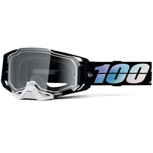 Motokrosové okuliare 100% ARMEGA Krisp s čírym plexi