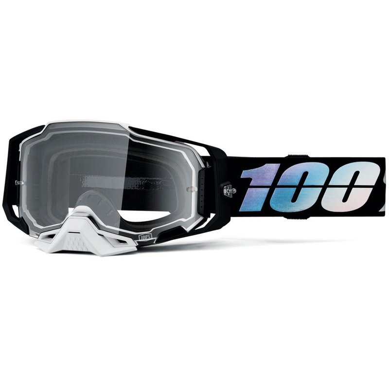 Motokrosové okuliare 100 % ARMEGA Krisp s čírym plexisklom