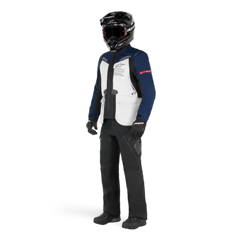 Bunda Alpinestars ST-7 Gore-Tex svetlo šedo-modro-čierna