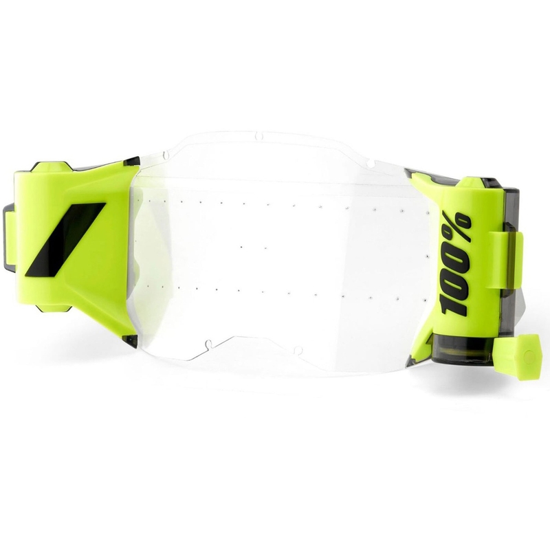 ROLL-OFF systém pre detské mx okuliare 100% Forecast NEW GENERATION číre