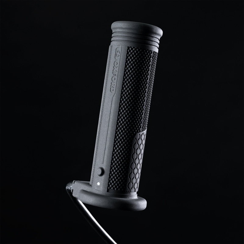 Vyhrievané gripy Oxford Hotgrips PRO Adventure s integrovaným ovládaním v rámci gripu