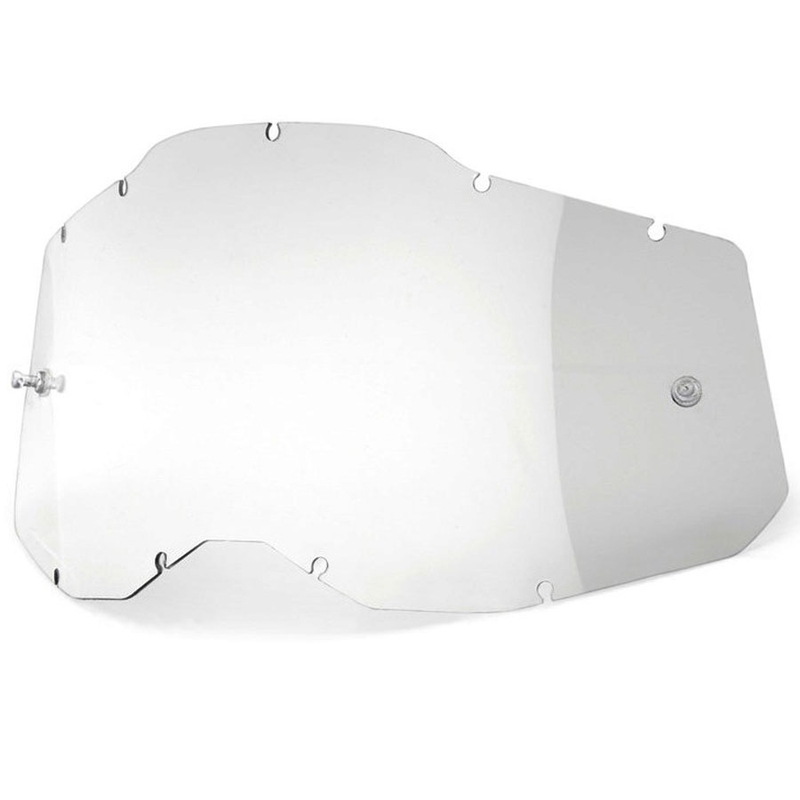 Plexi Q-TECH Racecraft 2/Accuri 2/Strata 2 číre (Anti-fog)