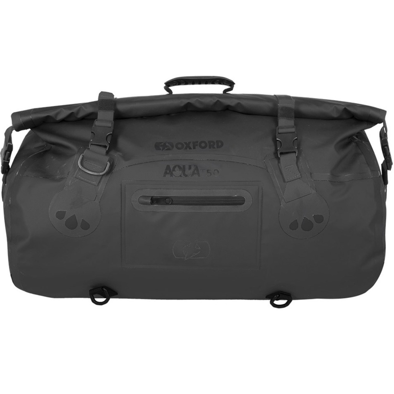 Vodotesný vak Oxford Aqua T-50 Roll Bag 50 l čierny