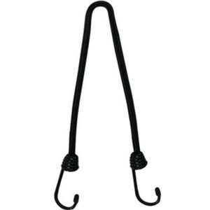 Popruh Oxford Pavúk 600/10 mm so zakončeními drôtovými hákmi čierny