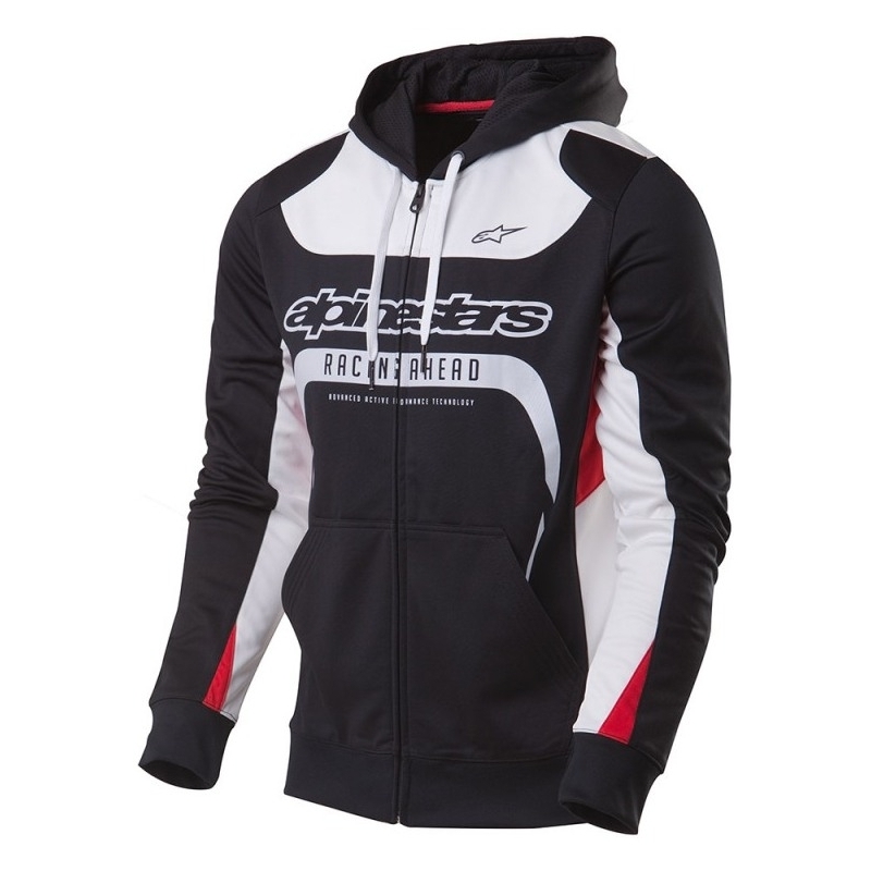 Mikina Alpinestars Session Fleece čierno-biela